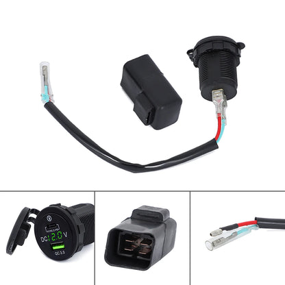 Kawasaki Ninja 400 TYPE-C & USB Fast Charger